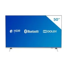 Smart TV LED 50" 4K Philips 50PUG6654/78 com HDR, Dolby Vision,R$ 1976