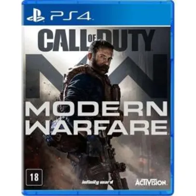 Jogo Call Of Duty Modern Warfare PS4 - R$71