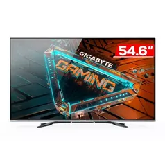 Monitor Gamer Gigabyte S55U, 54.6 Pol, VA, QHD [2K], 2ms, 120Hz, FreeSync Premium, HDMI/USB, S55U