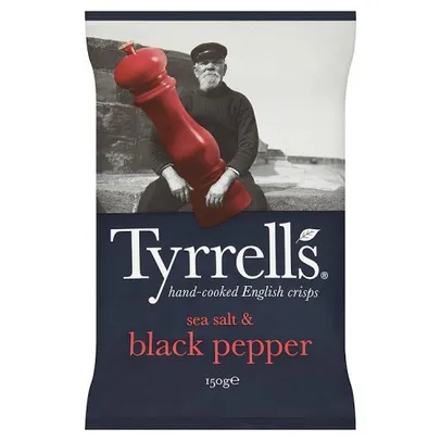 Batata Pimenta do Reino Tyrrells 150g