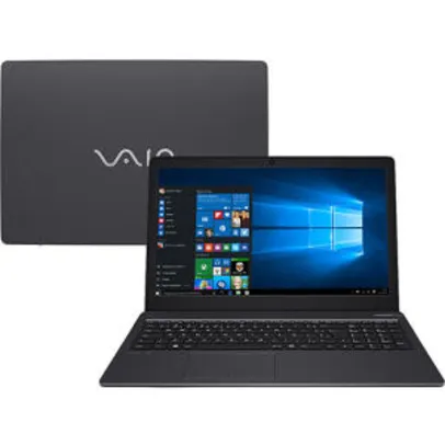 [CC Americanas] Notebook Fit 15S B0211B Intel Core I5 8GB 1TB LCD 15,6'' W10 - VAIO | R$1.744