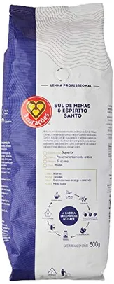 Café, Torrado em Grãos, Sul de Minas, Pacote, 500g, 3 Corações