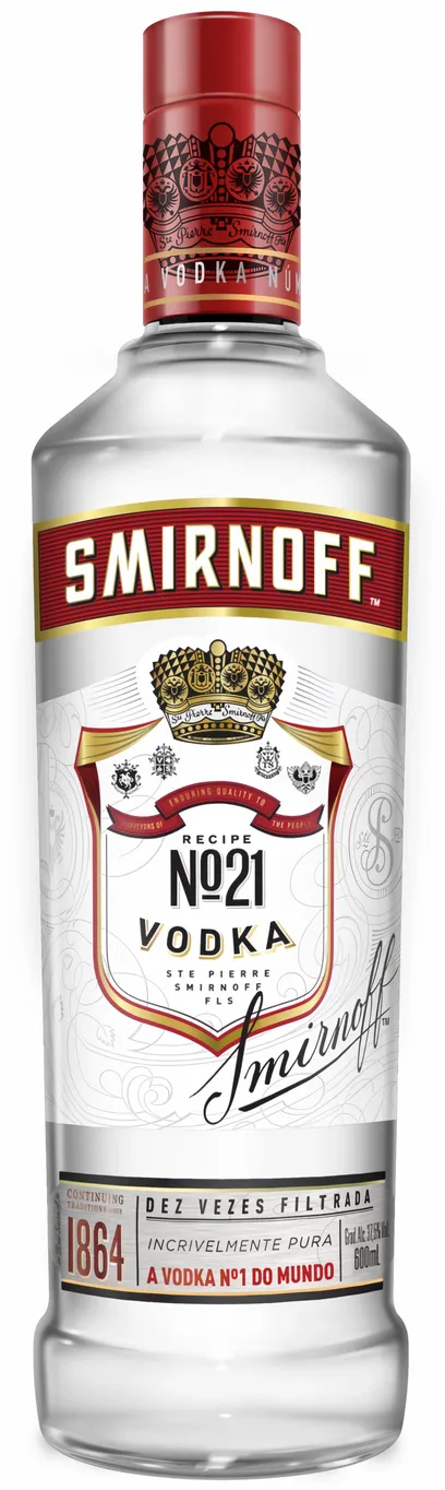 Foto do produto Smirnoff 600ml - Vodka