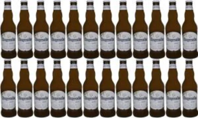 [MagaluPay R$114] Cerveja Hoegaarden Witbier 330ml 24unid (R$4,78 cada) | R$144