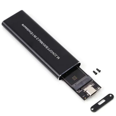 KingSpec  M2 SSD Case NVME Enclosure M.2 to USB Type C 3.1 SSD