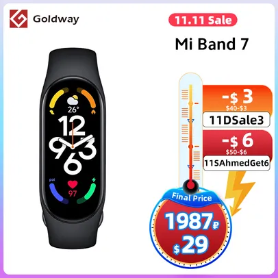 Xiaomi Mi Band 7 Amoled Fitness Trak