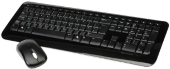 Teclado e Mouse Wireless Desktop 800 - Microsoft - R$79