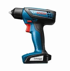 Parafusadeira/furadeira A Bateria com Maleta E 11 Acessórios, Bosch, Azul por R$ 196