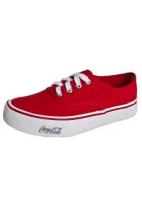 [Dafiti] Tênis Coca-Cola Shoes Primal Kick Summer vermelho por R$ 51