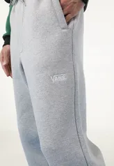 Calça de Moletom Vans Jogger Core Basic Fleece Cinza