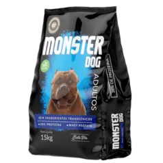     Ração Monster Dog Para Cães De Alta Performance Adulto 15kg