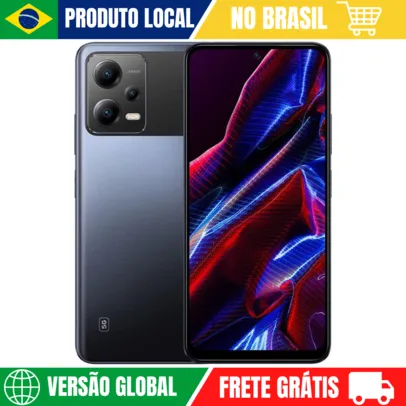 Xiaomi PocoPhone Poco X5 5G 256GB ROM Black 8GB RAM Versão Global