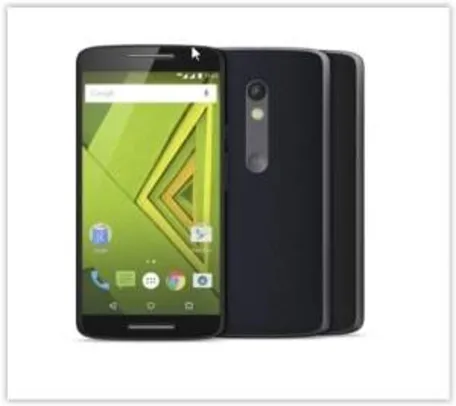 [Saraiva] Smartphone Motorola Moto X Play Colors Preto 4G 32 GB por R$ 1253