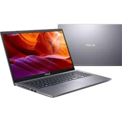 Notebook X509FA-BR799T, Processador Core i5 de 1.6ghz, Memória de 8gb, HD de 1tb, Tela de 15,6", Cinza Escuro