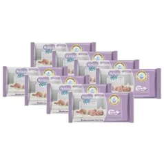 Lenços Umedecidos Huggies Baby Wipes Cheirinho de Lavanda - 384 Unidade  - R$39