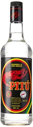 Cachaça Pitu 965ml Pitu Sabor 965