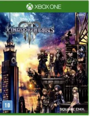 Game Kingdom Hearts III + Brinde Steelbook - XBOX ONE-R$200 com ame