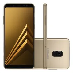 Smartphone Samsung Galaxy A8+ SM-A730FZKKZTO 64GB Preto Tela 6" Câmera 16MP Android 7.1 por R$ 1439