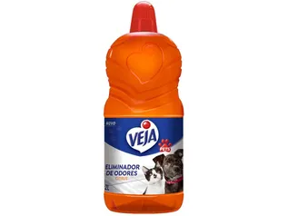 (APP - Magalu pay) Eliminador de Odores Veja Pets Perfumado Citrus 2L