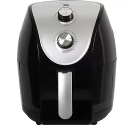 [AME R$ 249 / SC R$ 174] Fritadeira Elétrica sem óleo 3,5L 1400W Preto - Fun Kitchen 110v