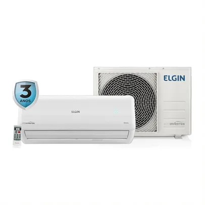 Ar Condicionado Split Hi Wall Inverter Elgin Eco 12000 BTU/h Frio 45HVFI12B2IB - 220 Volts