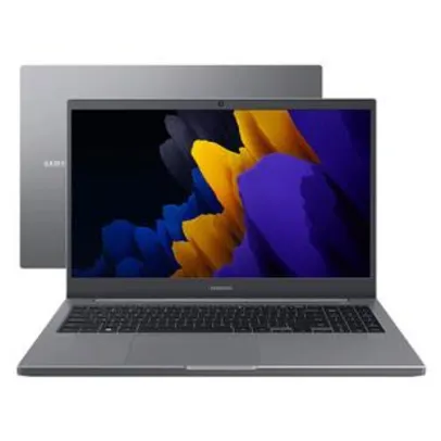 Notebook Samsung Book 15.6 FHD Intel i3-1115G4 256GB SSD 4GB Linux - NP550XDZ-KV6BR