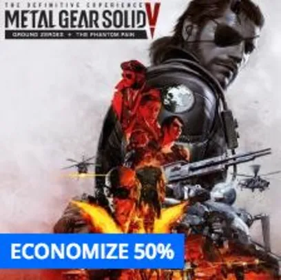 Saindo por R$ 43: Metal Gear Solid V: The Definitive Experience - PS4 - $43 | Pelando