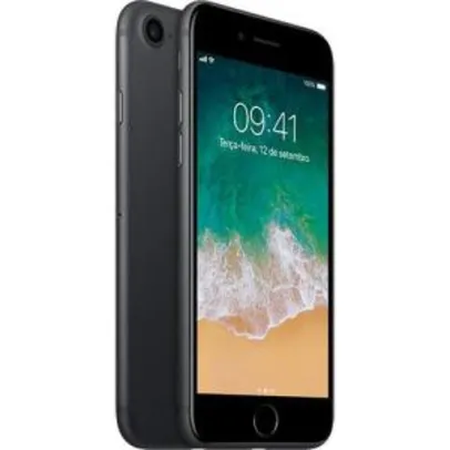 iPhone 7 128GB Preto Matte Desbloqueado IOS 10 Wi-fi + 4G Câmera 12MP - Apple por R$ 2661