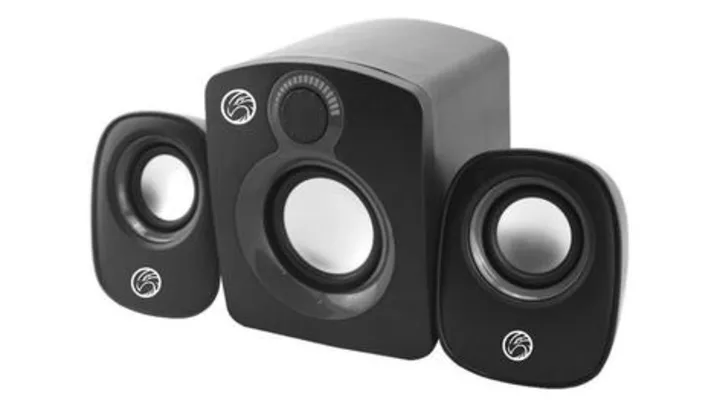 Caixa de Som 2.1 Com Subwoofer Bpc-sp203 - BRAZIL PC | R$46