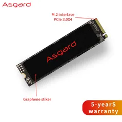 [Primeira compra] Asgard | SSD M.2 512GB | R$ 275