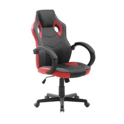 Cadeira Gamer Giratória Trevalla TL-CDG-07-5PR Preta E Vermelha | R$506