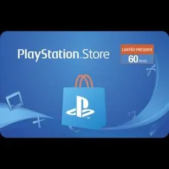 Gift Card PSN 60 | R$ 60 (Até 6x)