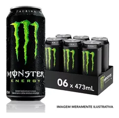 Energético Monster 473ml -  6 Unidades