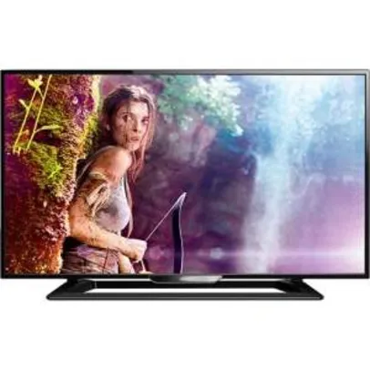 [Sou Barato] TV LED 40" Philips 40PFG5000/78 Full HD Conversor Digital Integrado 1 USB 2 HDMI - Borda Ultrafina por R$ 1199