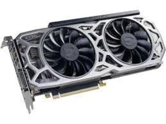 Placa De Vídeo GeForce GTX 1080 Sc2 Gaming Icx 9 Sensores Térmicos e LED 8Gb Evga