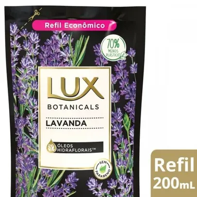 Refil Sabonete Líquido Lux Botanicals Lavanda com 200ml