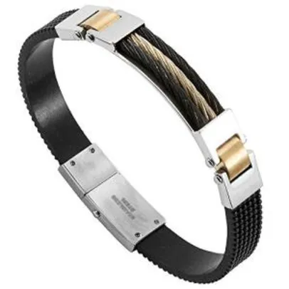 [Prime] Bracelete Luxe de Aço Inox 316L | R$44