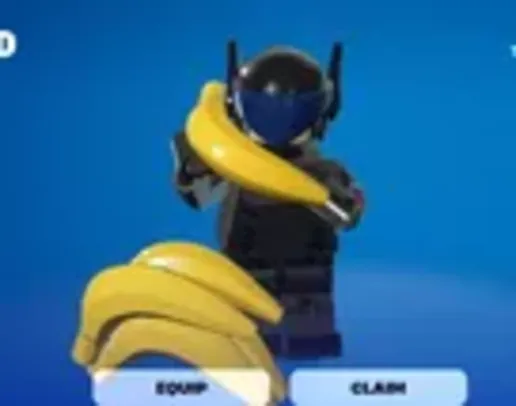 Ganhe o gesto de Banana no Fortnite