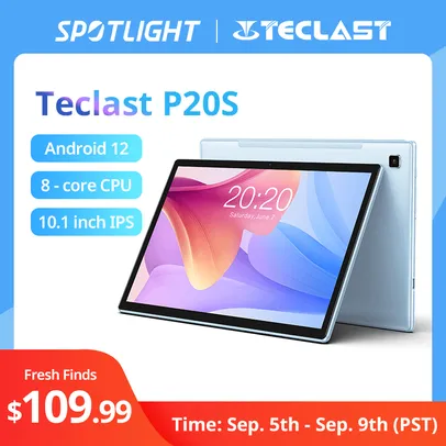 Tablet Teclast P20S 10.1'' 64GB 4GB RAM