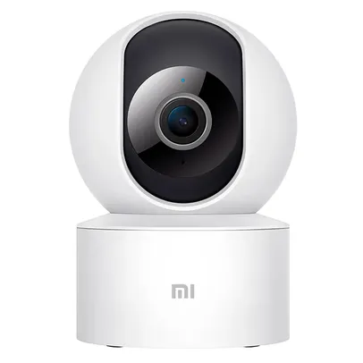 Câmera inteligente Xiaomi Mijia 360° 180p Wifi Monitoramento Via Celular infravermelho