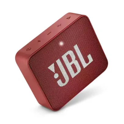 Caixa de Som Bluetooth Go 2 Red JBL e à Prova d´Água | R$ 185