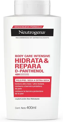 [Prime/Rec/+ por - R$13,96] Neutrogena Hidratante 400ml Body Care Intensive Hidrata & Repara