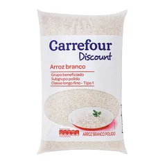 [Regional] Arroz Branco Tipo 1 Carrefour 1 Kg