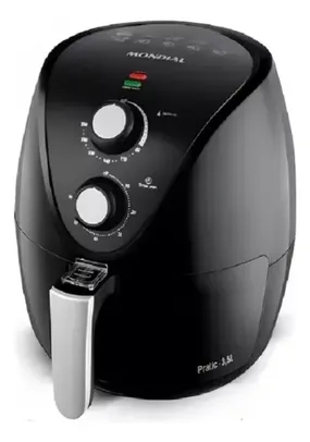 Fritadeira Ayr Frier Antiaderente Mondial Sem Óleo 3,5l