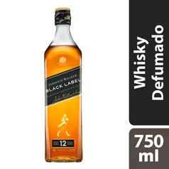 Whisky Escocês Blended Black Label Johnnie Walker Garrafa 750ml