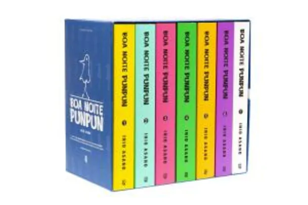 Livros: Box Boa Noite Punpun + Marcador Exclusivo | R$150