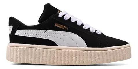 Tênis Mulher Puma Suede Couro Academia Caminhada Original