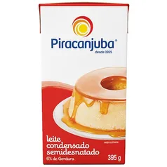 Leite Condensado Semidesnatado Piracanjuba - 395 g