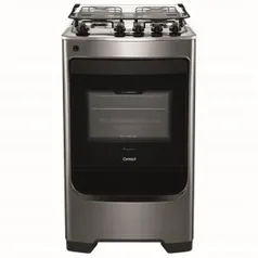 Fogão Consul 4 Bocas CFO4NAR com Acendimento Automático - Inox - R$ 569