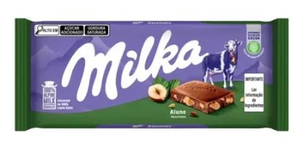 Chocolate Milka Avelã Quebrada Broken Hazelnut 100g e Outros na Descrição